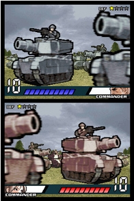 Tanks duke it out in Advance Wars: Days of Ruin