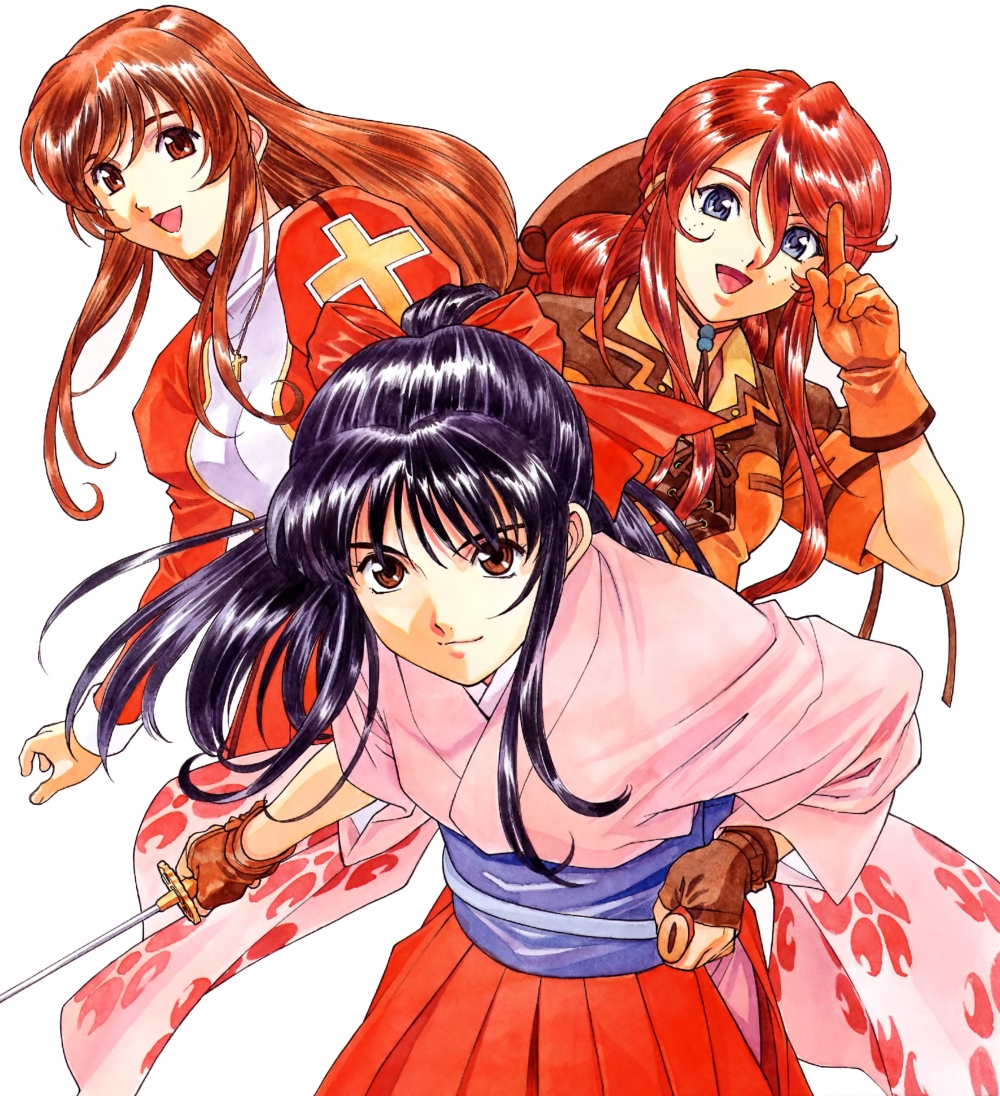 One of Matsubara's illustrations from Sakura Wars