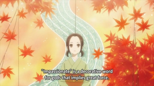 Kanade explains Chihaya's "sweet card" Kanade explains Chihaya's "sweet card"